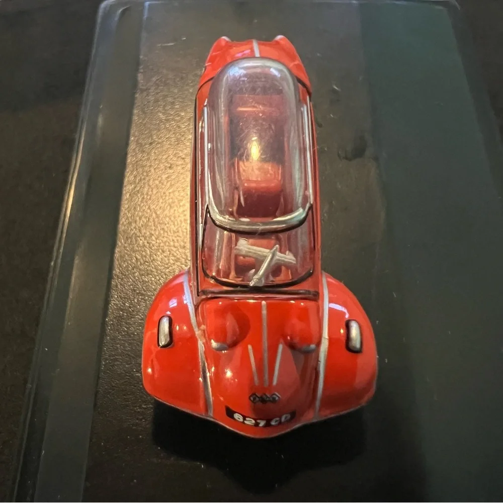 BMW Isetta Red Diecast Oxford Diecast Model Car
